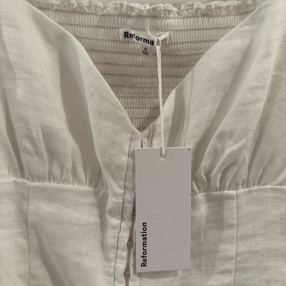 Reformation Rome Linen Top - Picture 7 of 7